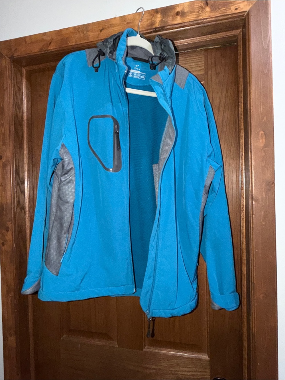 Zorrel Blue Women's Softshell Jacket - Lightweight Wind & Water Resistant